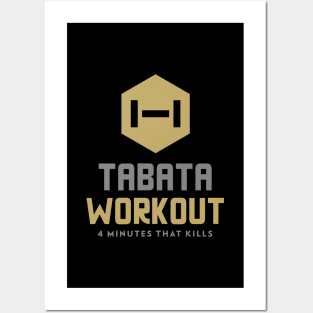 Tabata Workout - 4 Minutes That Kills Posters and Art